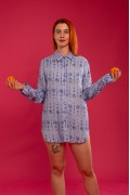 LongSleeve Πουκάμισο Sea Urchin all over