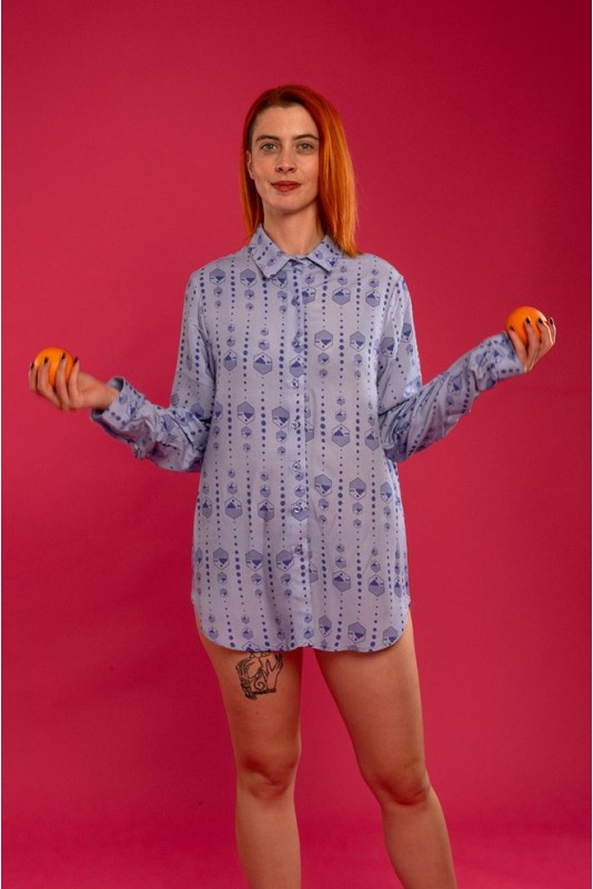 LongSleeve Πουκάμισο Sea Urchin all over