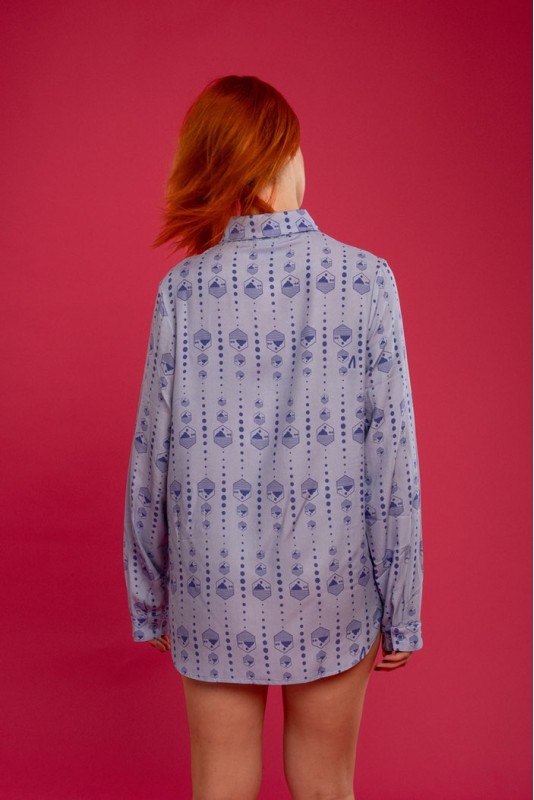 LongSleeve Πουκάμισο Sea Urchin all over