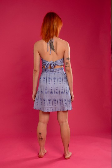 Wrap Φούστα κοντή Sea Urchin all over