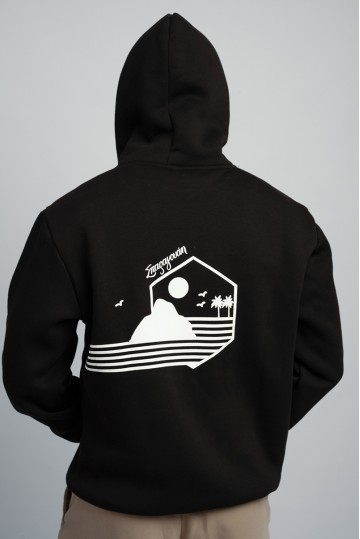 Sparagouay Hoodie Μαύρο φούτερ 