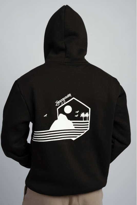 Sparagouay Hoodie Μαύρο φούτερ 