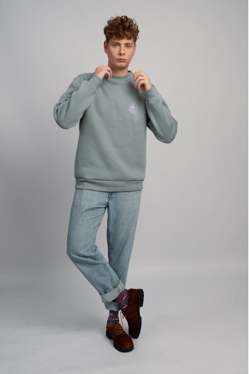 Sparagouay Hoodie Τσιμεντί