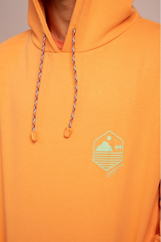 Sparagouay Hoodie Ροδακινί