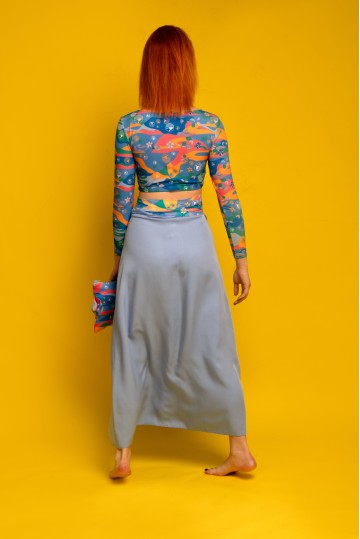 Mακρυμάνικο τοπ LongSleeve Rainbow Cocktail 