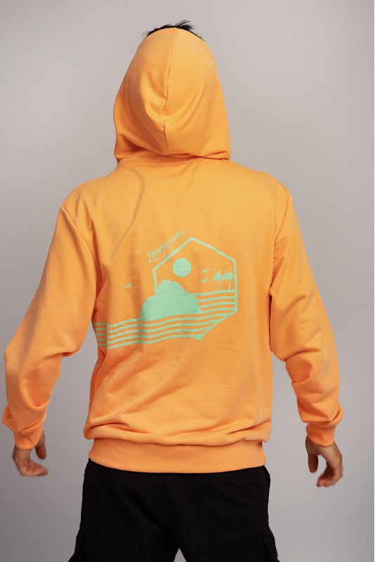 Sparagouay Hoodie Ροδακινί