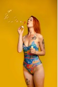 RAINBOW COCTAIL Γυναικείο ολόσωμο μαγιό