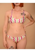 OCTAPUS-FOUKSIA-MENTA : DOUBLE - FACE Bikini