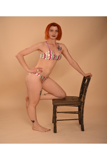 OCTAPUS-FOUKSIA-MENTA : DOUBLE - FACE Bikini