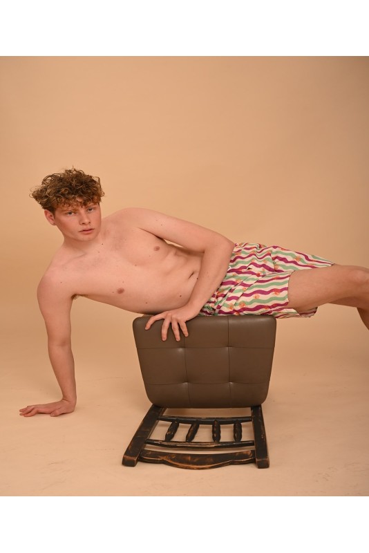 OCTAPUS-FOUKSIA-MENTA Swimshorts