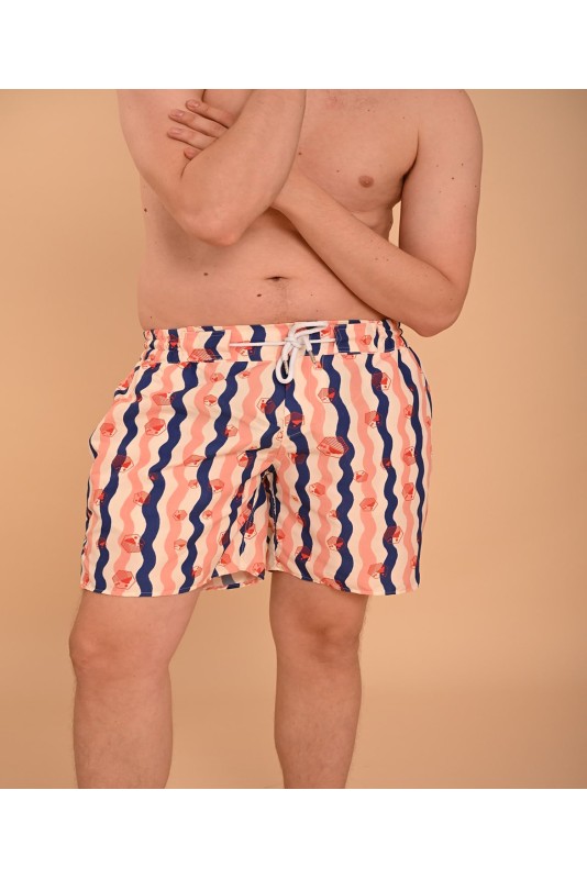 OCTOPUS-RED Swimshorts
