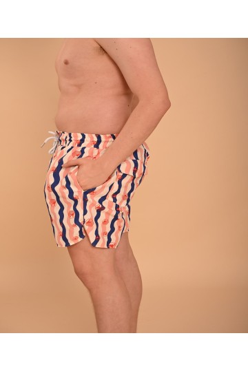 OCTOPUS-RED Swimshorts