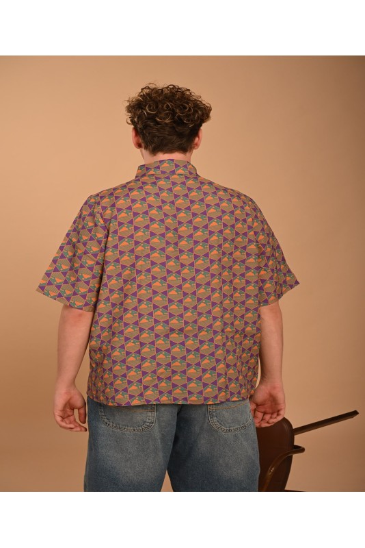 Purple-Orange Shirt