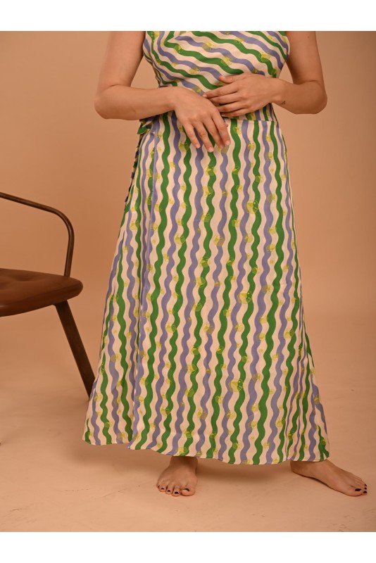 Polymorphic Skirt  OCTOPUS-GREEN CIEL