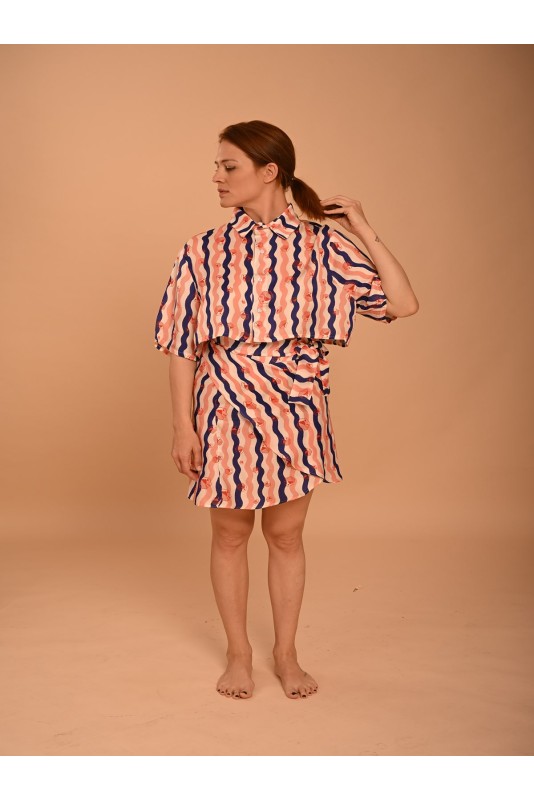 Skirt OCTOPUS-RED