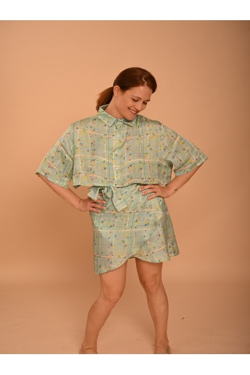 Skirt Mint Sempreviva 