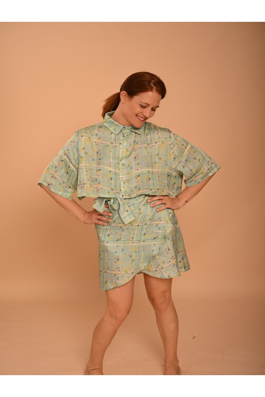 Skirt Mint Sempreviva 
