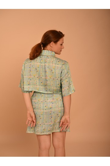 Crop Shirt Mint Sempreviva
