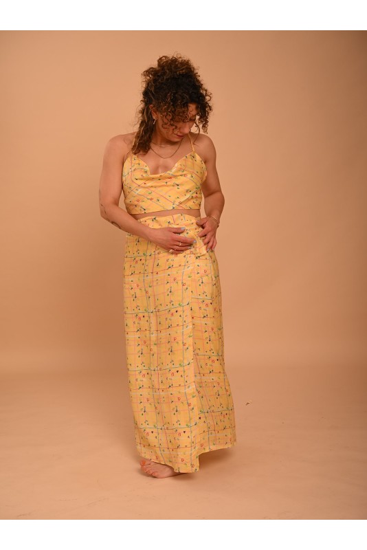 Polymorphic Skirt Yellow Sempreviva