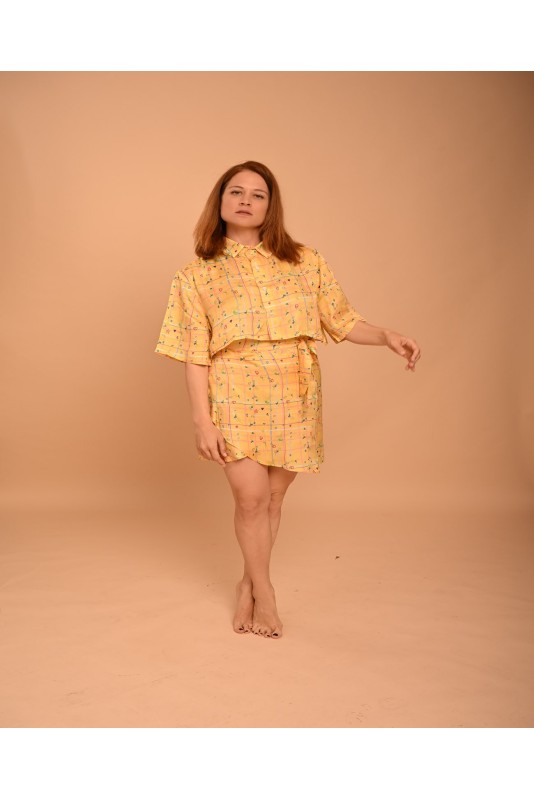 Skirt Yellow Sempreviva