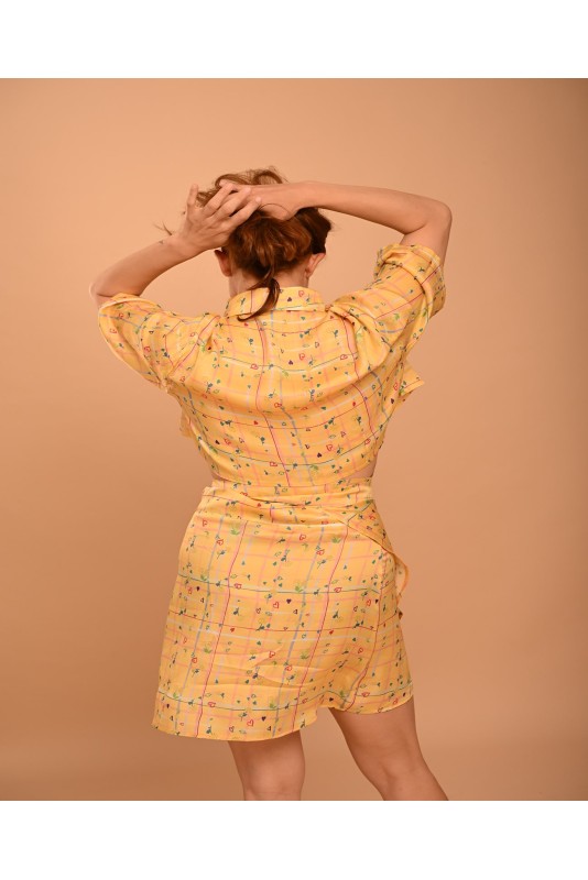 Skirt Yellow Sempreviva