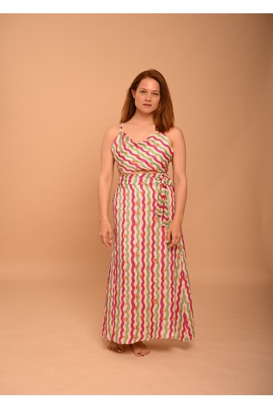 Polymorphic Skirt OCTOPUS-FOUKSIA-MINT