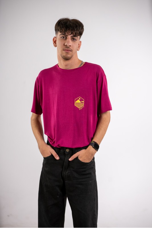 Original Σπαραγουάη Bordeaux Bamboo T-Shirt