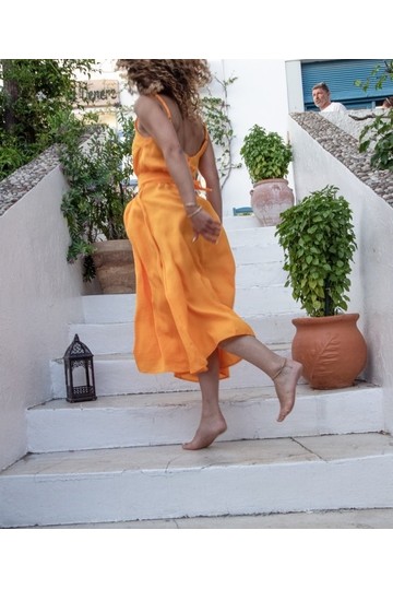 Aphrodite Orange Dress