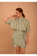 Crop Shirt OCTOPUS-GREEN CIEL 