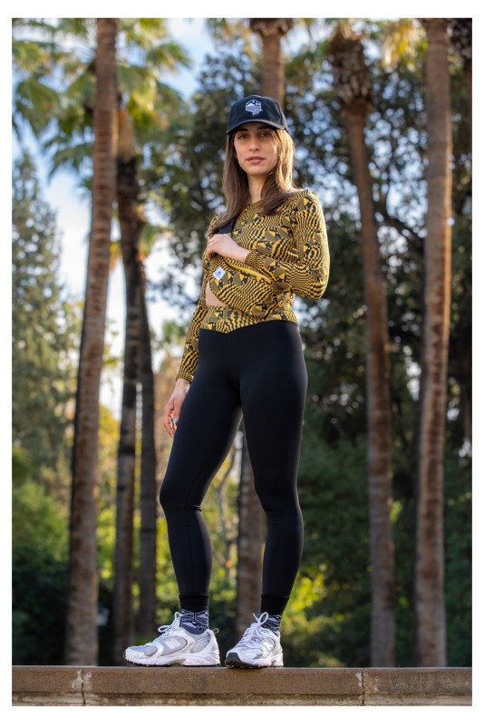 Leggins Μαύρο & Χρυσό  Sparagouay