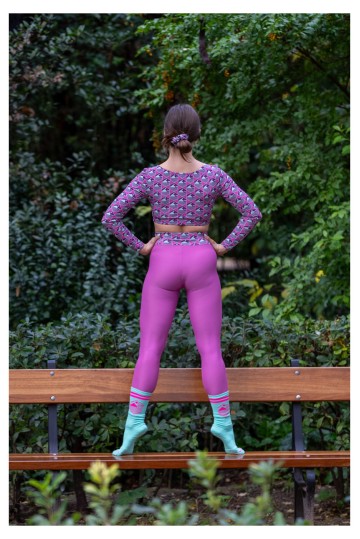 Leggins Μωβ Sparagouay
