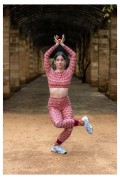 Leggins Μπορντό  All Over Sparagouay