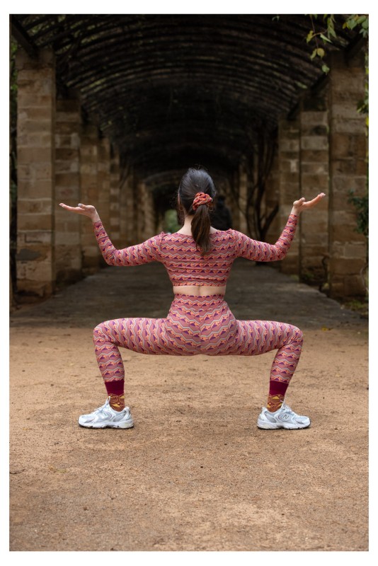 Leggins Μπορντό  All Over Sparagouay