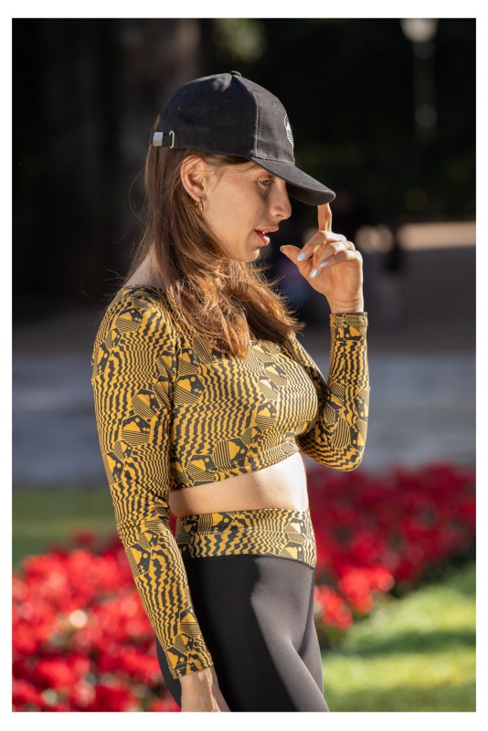 Leggins Μαύρο & Χρυσό  Sparagouay