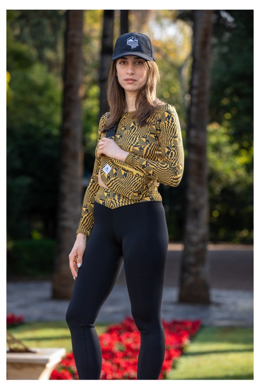 Leggins Μαύρο & Χρυσό  Sparagouay