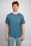 T-Shirt Σπαραγουάη Unisex TEAL Cotton Logo