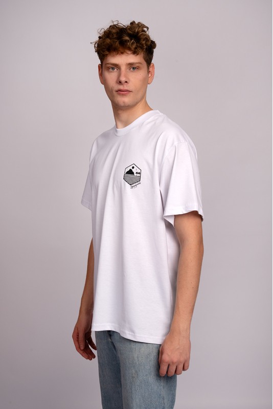 T-Shirt Σπαραγουάη Unisex Λευκό  Logo