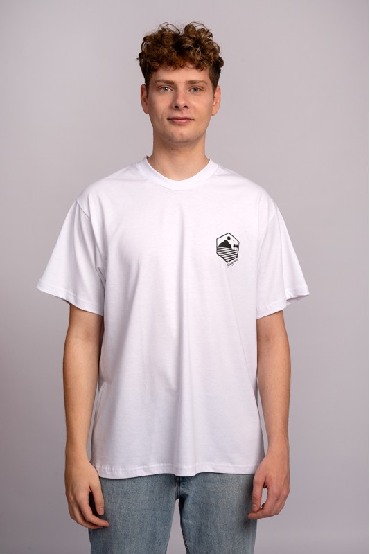 T-Shirt Σπαραγουάη Unisex Λευκό  Logo