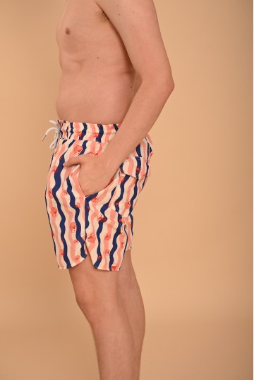 OCTOPUS-RED Swimshorts
