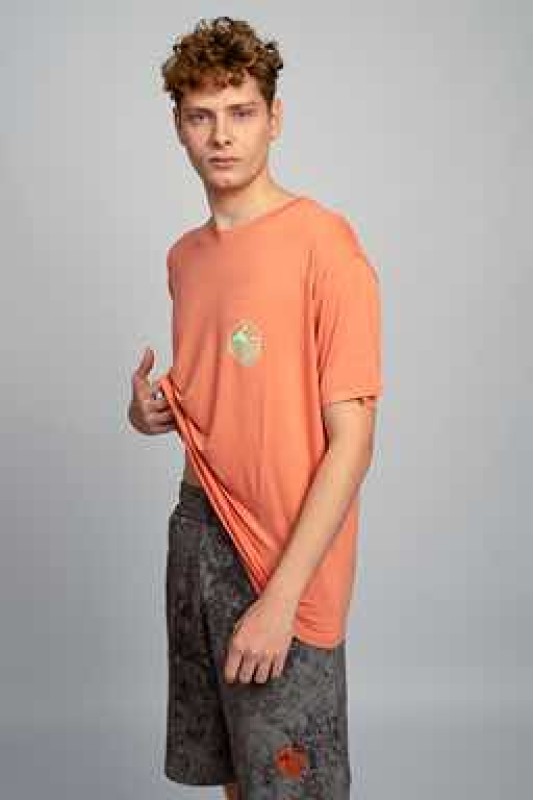 T-Shirt Σπαραγουάη Unisex Πορτοκαλί Logo