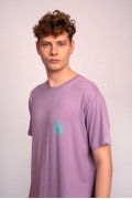 T-Shirt Σπαραγουάη Unisex Levender Bamboo Logo