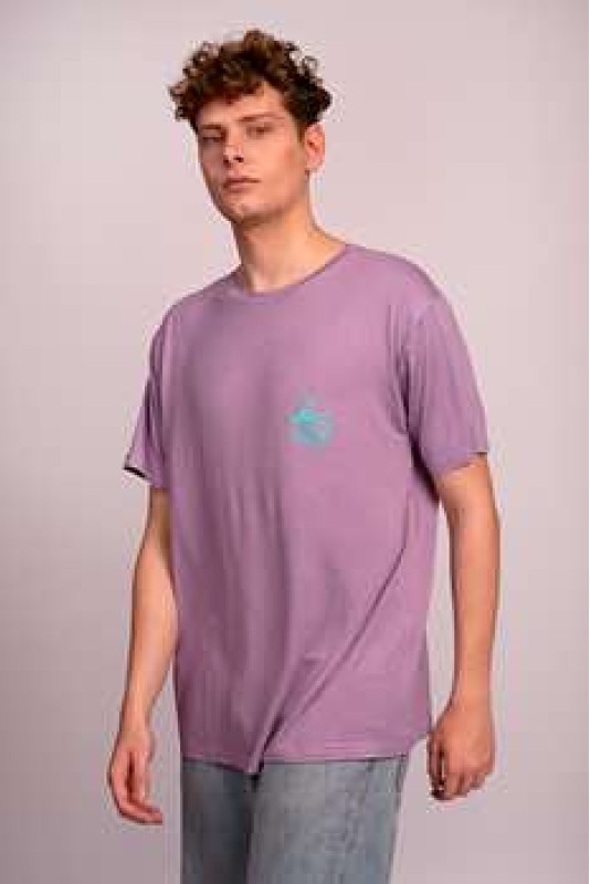 T-Shirt Σπαραγουάη Unisex Levender Bamboo Logo