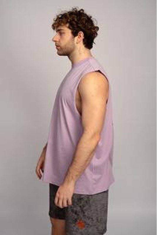 Αμάνικο LAVENDER cotton