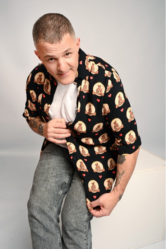 Eisvoleas x Sparagouay Shirt Μαύρο