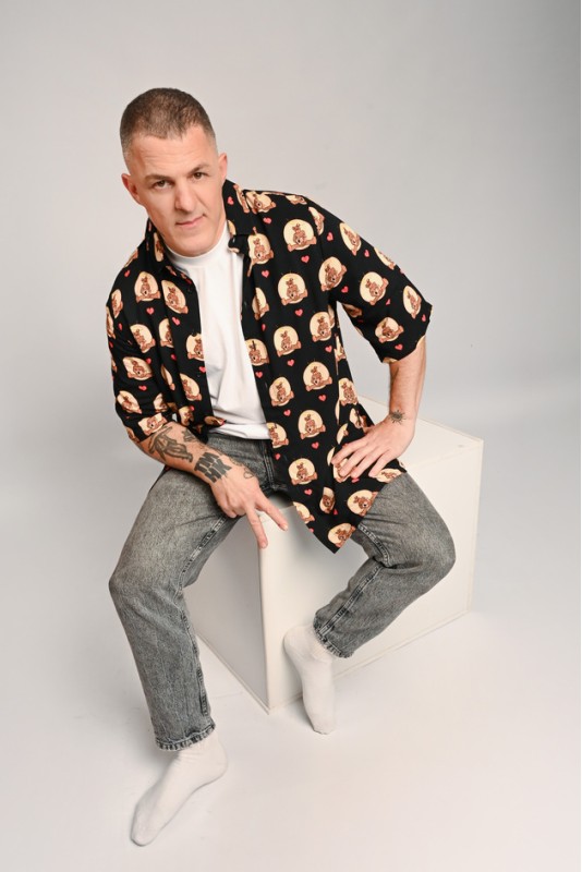 Eisvoleas x Sparagouay Shirt Μαύρο