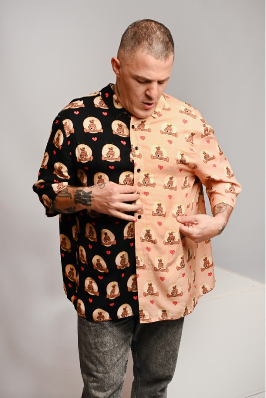 Eisvoleas x Sparagouay Shirt Μαύρο